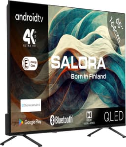 Salora 65QLED320 tv 165,1 cm (65") 4K Ultra HD Smart TV Wifi Zwart 250 cd/m² — thumbnail 4
