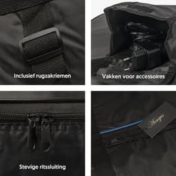 Áengus Keyboardtas voor 61 Toetsen – Keyboard Softcase – Draagtas & Rugtas – Tot 101 cm — thumbnail 3