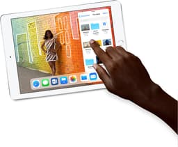 Apple iPad (2018) - 9.7 inch - WiFi + 4G - 128GB - Zilver — thumbnail 4