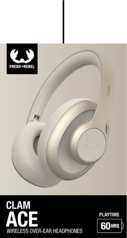 Fresh 'n Rebel Clam Ace – Draadloze Bluetooth Koptelefoon met Active Noise Cancelling - 60 uur Speeltijd - Met volume wiel - Silky Sand — thumbnail 17