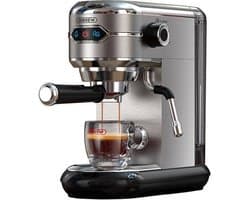 HiBREW H11 Koffiecupmachine – Compact – 19Bar – 1,1L Waterreservoir – Zilver