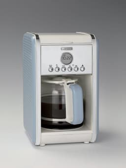 Ariete 1342/05 - Vintage koffiezetter - tot 12 kops - 24 uurs timer - warmhoudplaat - Blauw — thumbnail 5