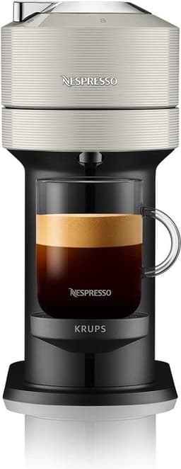 Krups Vertuo Next XN9105 koffiecupmachine - Vers gezette koffie - Eén machine voor 5 dranken - Espresso Gran Lungo - 30 seconden opwarmtijd - Lichtgrijs — thumbnail 5