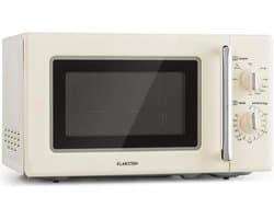 Caroline magnetron grill | 20 liter | 700 W magnetron / 1000 W grill | draaiplateau Ø 25,5cm | QuickSelect | retro design