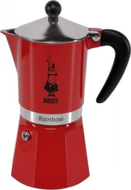 Bialetti Rainbow Rood Percolator 300ml – 6 kops — thumbnail 5