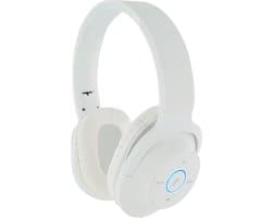 Schwaiger KH220BTW512 hoofdtelefoon/headset Hoofdtelefoons Draadloos Hoofdband Muziek Micro-USB Bluetooth Wit