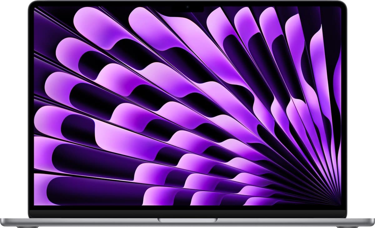 Apple MacBook Air (2024) 15.3 - M3 - 8 GB - 256 GB - Spacegrijs — afbeelding 1