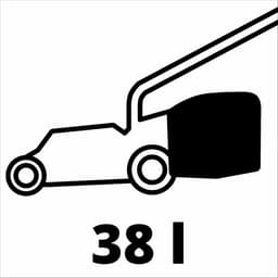 Einhell Elektrische Grasmaaier GC-EM 1600/37 - 1600 W - Maaibreedte: 37 cm - 38 L opvangbak - Aanbevolen gazonoppervlakte: tot 700 m² - Maaihoogte: 20-60 mm — thumbnail 5