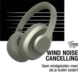 Fresh 'n Rebel Clam Blaze – Draadloze Bluetooth Koptelefoon – 80 uur Speelduur – Met volume wiel - Dried Green — thumbnail 5