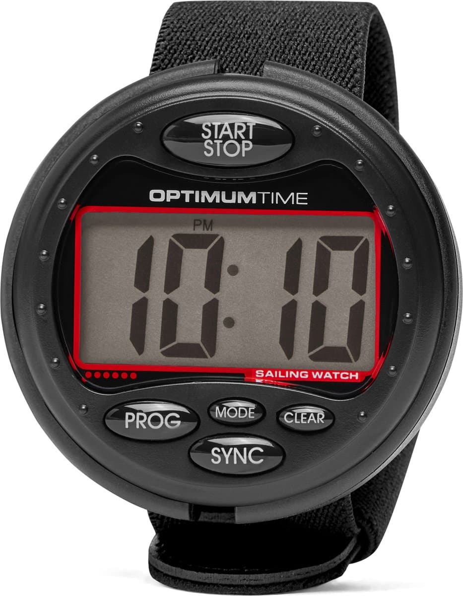 Optimum Time OS311 starthorloge zwart — afbeelding 1