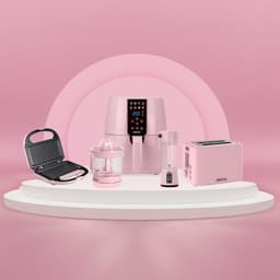 Jocca Sweet 2326P Airfryer - Heteluchtfriteuse - 3.8 Liter - 1450 Watt - Roze — thumbnail 9
