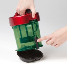 DOMO DO7279S - Stofzuiger zonder zak - ECO - 1000W - Rood — thumbnail 3