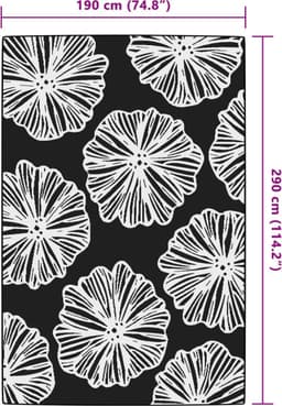 vidaXL - Buitenkleed - ARAKIL - 190x290 - cm - PP - groen — thumbnail 5
