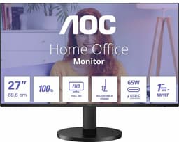 AOC 27B3CF2 - Full HD USB-C Monitor - 65w - 100hz - 1ms - FreeSync - Speakers - 27 inch — thumbnail 1