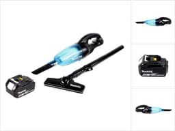 Makita DCL 180 M1 B accu stofzuiger 18 V zwart + 1x accu 4.0 Ah - zonder lader — thumbnail 1