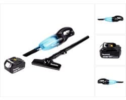 Makita DCL 180 M1 B accu stofzuiger 18 V zwart + 1x accu 4.0 Ah - zonder lader