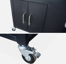 sweeek - Stalen buitenkeuken b139xd70,6xh113 cm — thumbnail 3