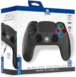 Freaks and Geeks Draadloze Controller - Touchpad - Verlichting - Vibratie - Zwart - PS4/PC — thumbnail 5