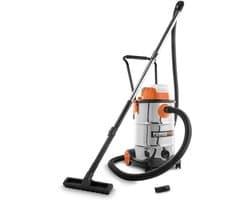 Dual Power accu stofzuiger nat-droog POWDP6050 - 20V draadloze stofzuiger - 30l tank - zonder accu en lader - met 2 acc.