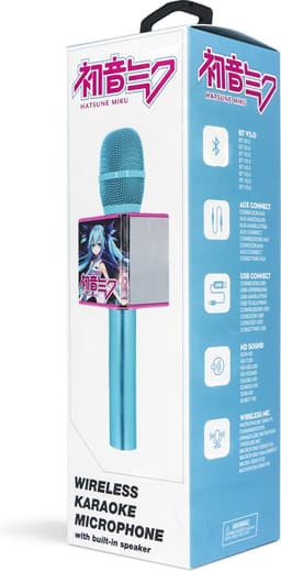 Hatsune Miku - draadloze karaoke microfoon voor kinderen - met speaker - met stemopname — thumbnail 2
