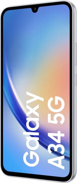 Samsung Galaxy A34 5G - 128GB - Awesome Silver — thumbnail 4