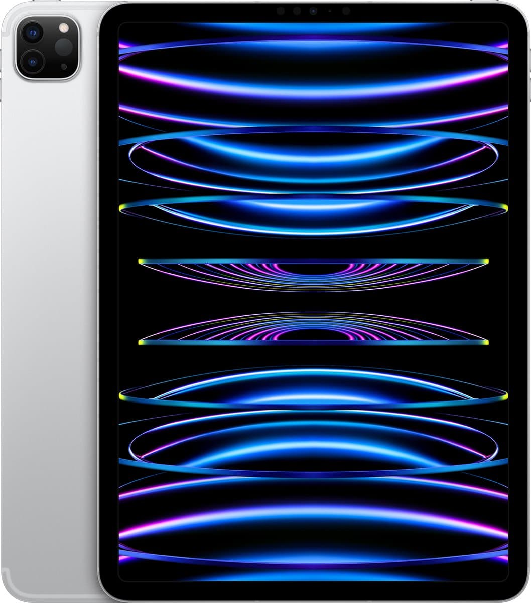 Apple iPad Pro (2022) - 12.9 inch - WiFi + 5G - 256GB - Zilver - 6e generatie — afbeelding 1