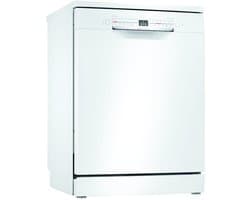 Bosch - SMS2ITW33E - Serie 2 - Vaatwasser - Vrijstaande vaatwasser - Wit - Home Connect - Extra Droog: optie voor extra grondige droogresultate