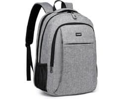 Kono Rugzak XL - Schooltas - 17,3 inch Laptop Rugtas - Dames/Heren - 36L - Waterafstotend - Grijs