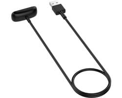 Oplader / oplaadkabel geschikt voor Fitbit Inspire 3 van Strap-it – USB-charger met magnetische aansluiting – snelle en veilige lader voor je activity tracker