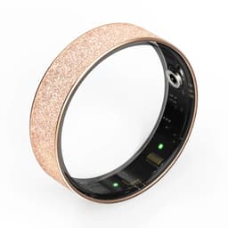 WizBay Premium Select® Gouden FrostLook Smart Ring Dames Heren - Oplaad Case - Hypoallergeen - Hartslag & Slaap Monitor - IP68 Waterdicht - O2 Meting - Gesture Functie - Multiple Sport Modi - #11 — thumbnail 1