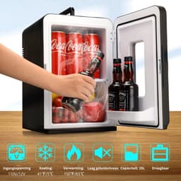 ApexArte® Minibar - Mini Koelkast - Skincare Fridge - Ultra Black — thumbnail 3