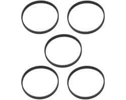 5 stuks pak Synchrone riemspanner GT2-6MM Kit gesloten rubber onderdelen - voor 3D-printer distributieriem - GT2-6-160MM .