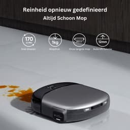 eufy Clean S1 Pro Robotstofzuiger + Vervangingssets All-in-One Station met dweilfunctie - Robot Vacuum -- 8.000 Pa Zuigkracht, Slimme Obstakelvermijding, Multi-Level Mapping, Automatische dweilterugtrekking, Perfect voor dierenharen — thumbnail 5