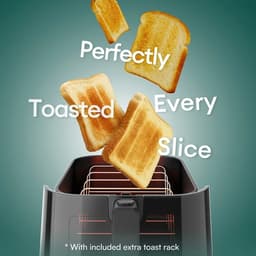 Boleen - 6 In 1 Friteuse En Broodrooster - Broodroosters - Friteuse 5 Liter - 1500W - Snelle Luchtcirculatie - Led Touchscreen — thumbnail 5