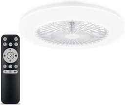 Philips Amigo Ventilator - Energiezuinige LED verlichting - Plafondlamp - Instelbare kleurtemperatuur - 48,5 cm diameter -Afstandsbediening - Wit — thumbnail 3