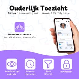 Bosstony Snelle Kids Tablet 10 inch - Ouderlijk Toezicht - 6000mAh Batterij - Android 13 - Incl Beschermpakket - Kindertablet vanaf 3 jaar — thumbnail 3