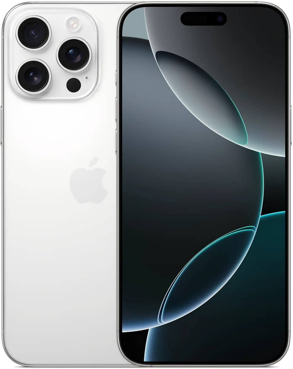 Apple iPhone 16 Pro Max - 256GB - Wit Titanium — afbeelding 1