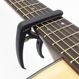 Knaak Gitaar Capo - Deluxe Capo - Zwart - Voor Akoestische, Elektrische en Klassieke Gitaar — thumbnail 5