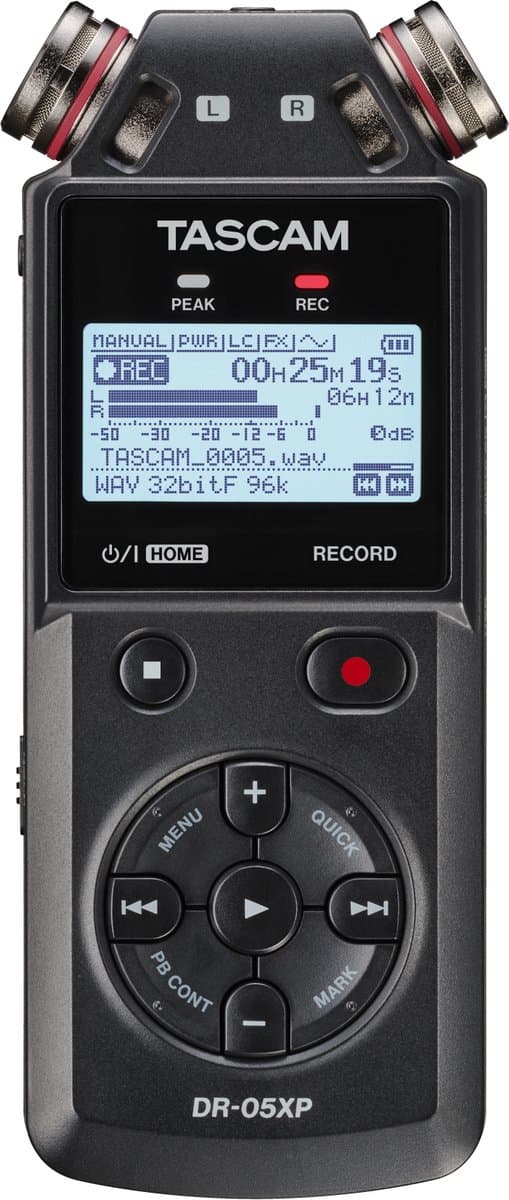 Tascam DR-05XP - Mobiele recorder, stereo — afbeelding 1