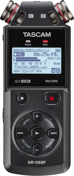 Tascam DR-05XP - Mobiele recorder, stereo — thumbnail 1