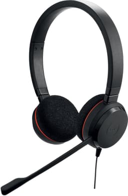 Jabra Evolve 20 Headset Bedraad Hoofdband Kantoor/callcenter USB Type-C / USB Type-A Zwart — thumbnail 1