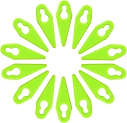100 stuks groene kunststof messen vervangende messen voor grasmaaier trimmesschraper accessoires ST01 ST02 ST04 ST05 ST20 GT3.0 GT4.0 GT50. — thumbnail 4