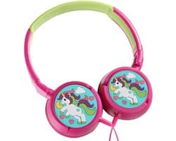 Volkano Unicorn Kinderkoptelefoon – Bedrade Koptelefoon , Veilig & Comfortabel – VK-2000-BJE