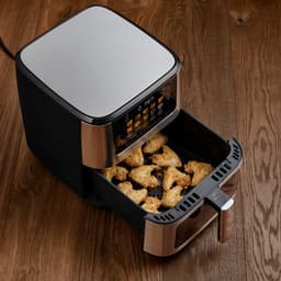 Solis Airfryer Air Fry & Dry XL - Multifunctionele Heteluchtfriteuse - 40 tot 230 Graden - 7.5L - 10 Verschillende Programma's - RVS — thumbnail 5