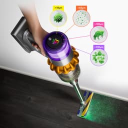 Dyson V15 Detect Absolute - draadloze stofzuiger - 230 AW laser HEPA nikkel/geel — thumbnail 3