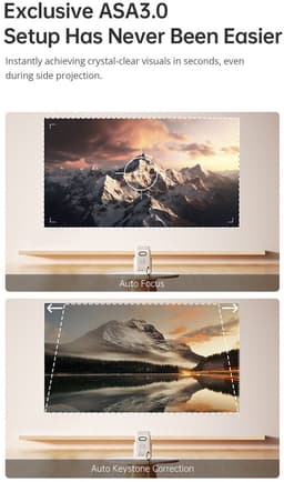 Wanbo T2 Ultra Full HD Smart Projector (1920 x 1080) – 500 ANSI lumen – Android TV 11 – HDR10 – Autofocus & Automatische Keystone correctie – 120° verstelbare standaard – Google Assistant – Chromecast – HDMI & USB — thumbnail 3