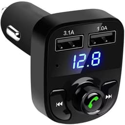 FM Transmitter X8 - Bluetooth Carkit - Draadloze Autolader - Radio USB - Handsfree bellen — thumbnail 1