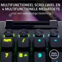 Razer BlackWidow V4 Pro - Mechanisch Gaming Toetsenbord - Green Switch - RGB - Polssteun - Qwerty — thumbnail 2
