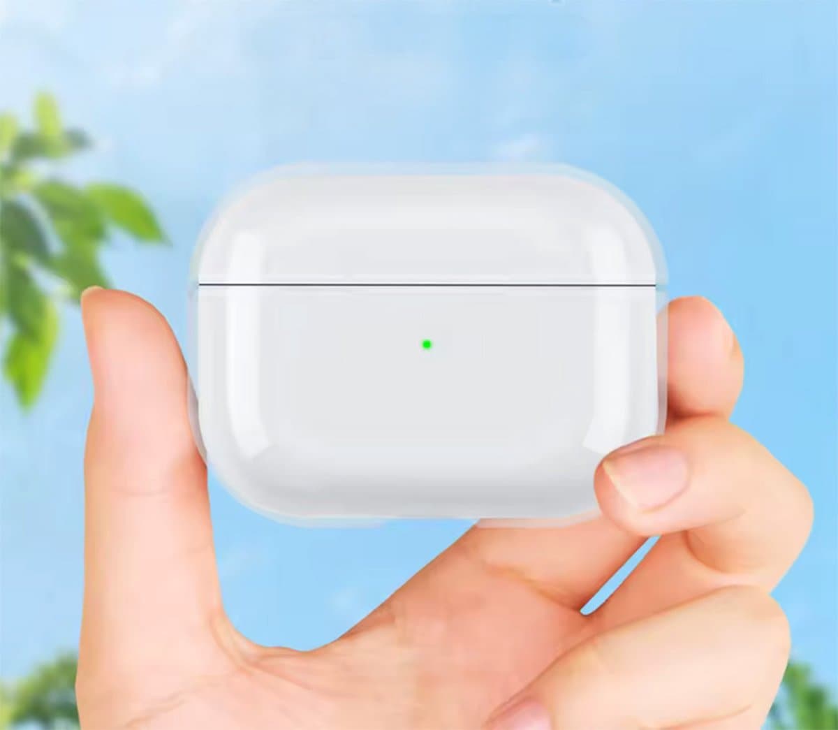 CHPN - Hoesje geschikt voor AirPods Pro - Transparante case voor AirPods - 1 Stuk - Geschikt voor Airpods Pro - Hard Case - Transparant - Bescherming van Oordopjes - Hardcase Cover voor Airpods Pro — afbeelding 1