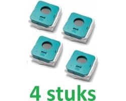 4 x Zak - stofzak voor schoonmaakstation SAMSUNG BESPOKE JET - Hoogwaardige vervanging - VCA-ADB952 - Synthetische microvezelzak voor stof, vuil voor schoonmaakstation - het onderdeelnummer van het origineel is: Samsung VCA-ADB952